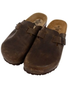 450 - Memory foam slipper with cork bottom - 100% natural cork - Leather Moor's Head 2