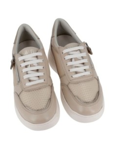 S4720 - Sabatini chaussure en cuir avec semelle amovible - Vitello/Summer Crème 2