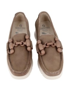 S3113 - Soft, lightweight, flexible Sabatini loafer - Nabuk Rope 2