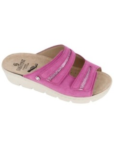 S1077 - Camoscio/Glitter Fuxia