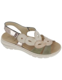 S1740 - Sandalo Sabatini Tecla - Lucy/Laminato Multi/Canna