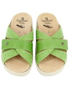 S1061 - Ciabatta con plantare estraibile - Cuore/Naplack Pistachio 2