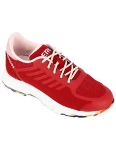 S3000 - Sneakers sportiva e moderna - Camoscio/Tessuto Rosso