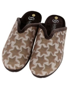S4174 - Soft and warm women's slippers -  Dove Grey 2